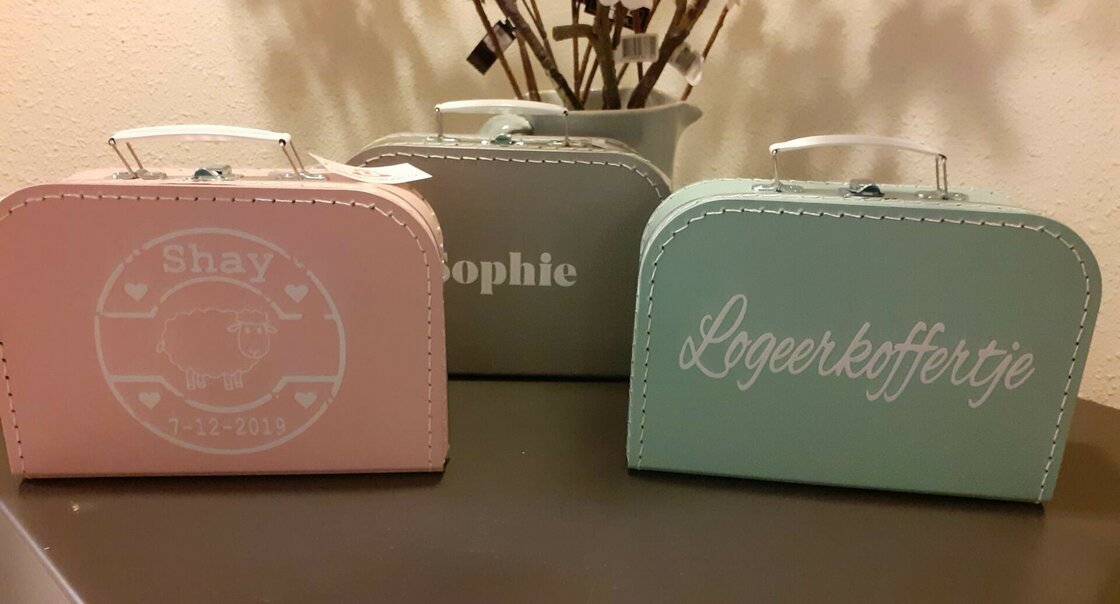 Koffertjes met naam