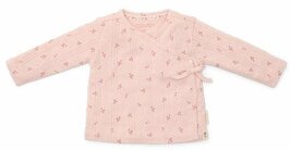 Little Dutch Shirt overslag lange mouw - Roze - Fairy Garden - Fairy Flowers