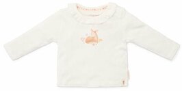 Little Dutch Shirt lange mouw - Ruches - Wit - Fairy Garden