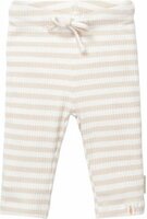 Little Dutch Broek - Zand - Newborn Naturals - Gestreept maat 44