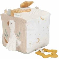 Little  Dutch Activiteitenkubus - Beige - Newborn Naturals