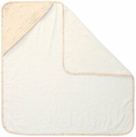 Little Dutch Badcape - Wit - 75 x 75 - Newborn Naturals - Little Goose