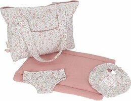 Little Dutch Poppen luiertas &ndash; Meerkleurig &ndash; Essentials &ndash; Soft Flowers