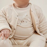 Little Dutch Shirt lange mouw - Zand - Newborn Naturals - Little Goose