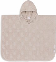 Jollein Badponcho  met Capuchon - Miffy Jacquard - Nougat