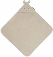 Jollein Badcape Jersey / Badstof - 75x75 cm - Miffy Warm - Sand