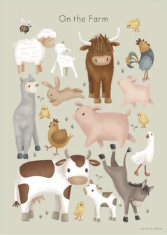 Poster Little Farm - A3