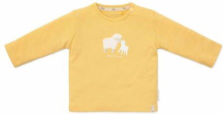 Little Dutch T-shirt lange mouw Warm Yellow