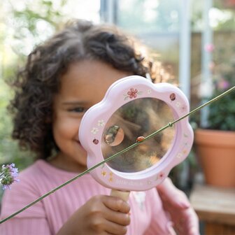 Little Dutch Houten Vergrootglas - Roze - Fairy Garden