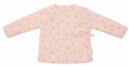 Little Dutch Shirt overslag lange mouw - Roze - Fairy Garden - Fairy Flowers