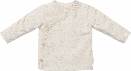 Little Dutch t-shirt - Zand - Newborn Naturals maat 44