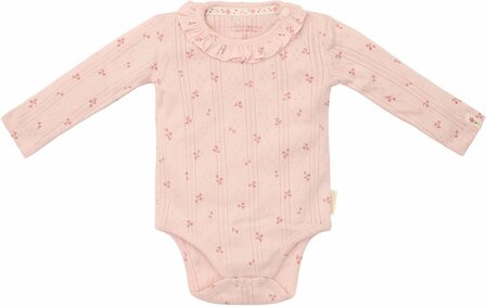 Little Dutch Romper lange mouw - Roze - Fairy Garden - Fairy Flowers maat 44