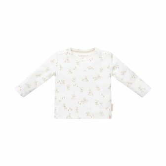 Little Dutch Shirt lange mouw - Wit - Newborn Naturals - Baby Bunny maat 44