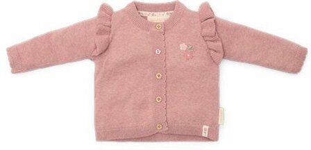 Little Dutch Gebreid vestje - Roze - Fairy Garden