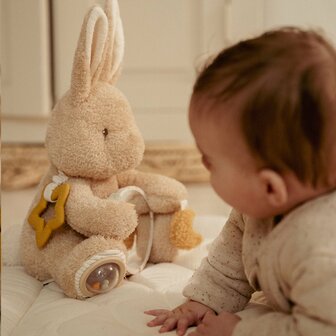 Little Dutch Activiteitenknuffel Konijn - Zand - Baby Bunny