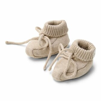Little Dutch Slofjes - Beige - Newborn Naturals