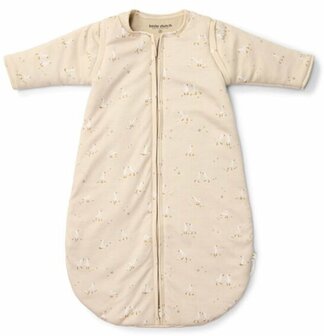Little Dutcht Slaapzak winter &ndash; Beige &ndash; Maat 60 cm &ndash; Newborn Naturals &ndash; Little Goose