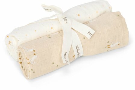 Little Dutch Swaddle - Beige - Newborn Naturals - Little Goose