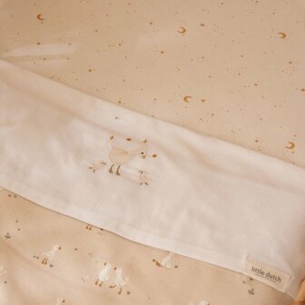 Little Dutch Ledikantlaken - Wit - Newborn Naturals - Little Goose