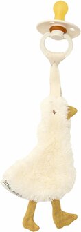 LittleDutch Speendoekje - Wit - Newborn Naturals - Little Goose