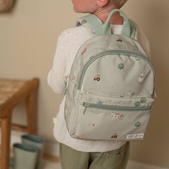 Little Dutch Kinderrugtas - Groen - Little Farm