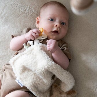 Baby&#039;s only Speendoekje Heaven clay/warm linen