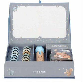 Little Dutch Verhalen projector zaklamp - Blauw