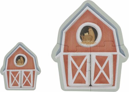 Little Dutch 6 in 1 puzzel Little Farm