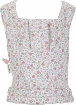Little Dutch  Poppendraagzak &ndash; Meerkleurig &ndash; Essentials &ndash; Soft Flowers
