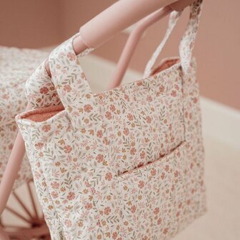 Little Dutch Poppen luiertas &ndash; Meerkleurig &ndash; Essentials &ndash; Soft Flowers
