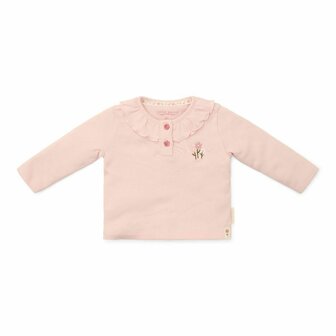 Little Dutch Shirt lange mouw - Lichtroze - Fairy Garden