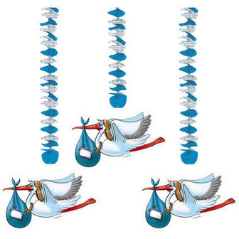 Hangdecoratie jongen. 3 delig