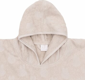 Jollein Badponcho  met Capuchon - Miffy Jacquard - Nougat