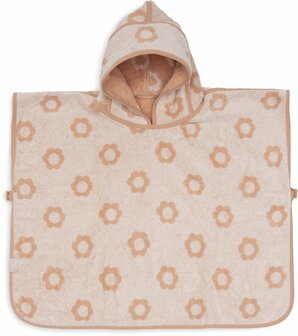 Jollein Badponcho Badstof - Jacquard Blush