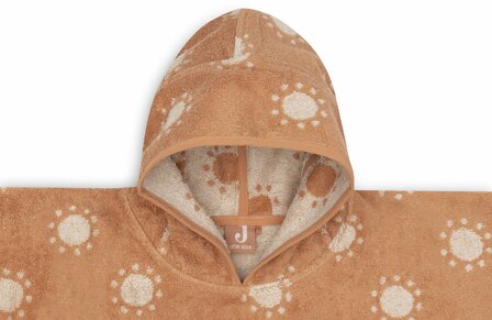 Jollein Badponcho Badstof - Jacquard Light Terra