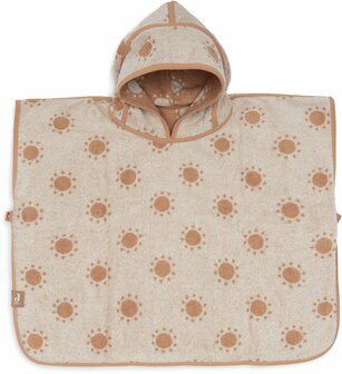 Jollein Badponcho Badstof - Jacquard Light Terra