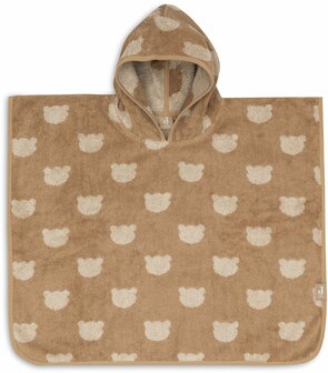 Jollein  Badponcho Badstof - Jacquard  :Biscuit