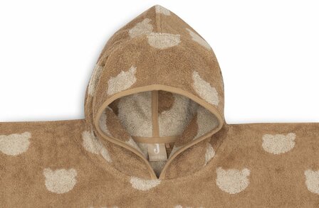 Jollein  Badponcho Badstof - Jacquard  :Biscuit