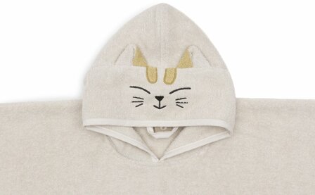 Jollein Badponcho Badstof Charlie Cat