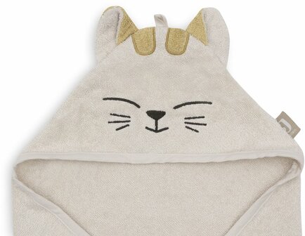 Jollein Badcape 100% Badstof Katoen - 75x75 cm - Charlie