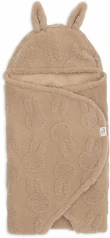 Jollein Wikkeldeken - Nijntje Jacquard Teddy