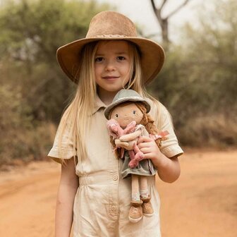 Little Dutch Knuffelpop Ranger Rosa - 35 cm