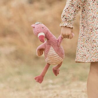 Little Dutch Knuffel Flamingo - Roze - 35 cm