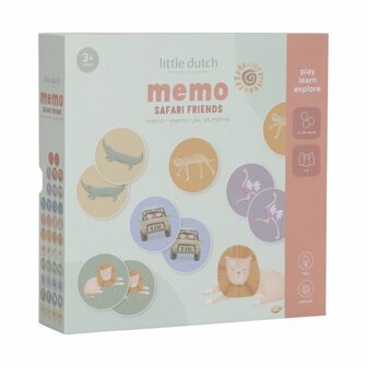 Little Dutch Memo spel safari