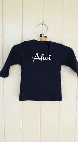 T-shirt  A-hoy blauw