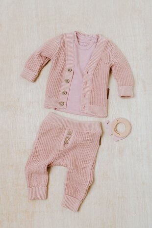 Baby&#039;s only vestje old pink