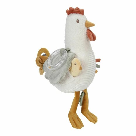 Little Dutch Activiteitenknuffel kip