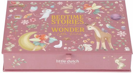 Little Dutch Verhalen projector zaklamp - Roze
