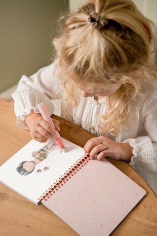 Little Dutch Waterkleurboek Rosa & Friends
