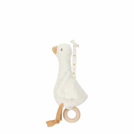 Little Dutch Muziekdoosje Gans - Wit - Little Goose